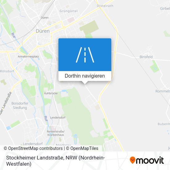 Stockheimer Landstraße Karte