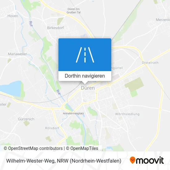 Wilhelm-Wester-Weg Karte