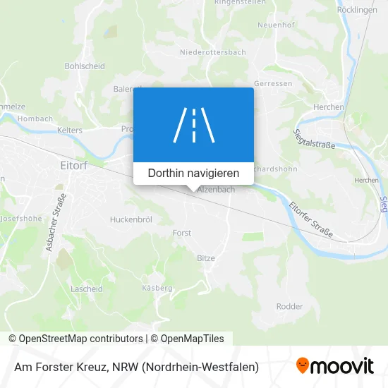 Am Forster Kreuz Karte