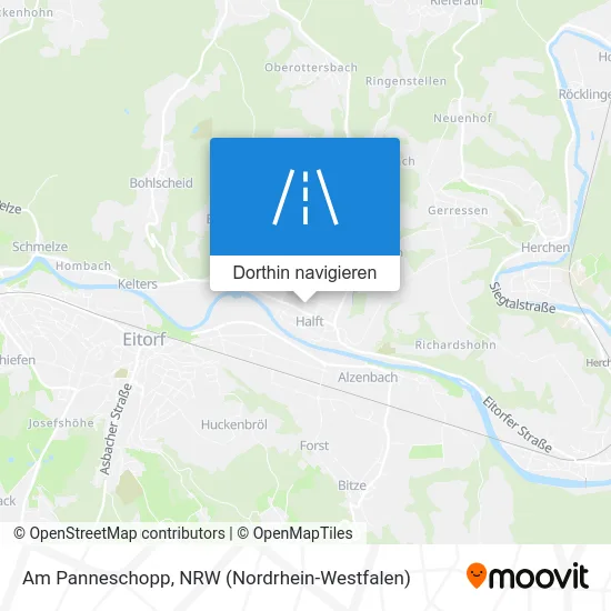 Am Panneschopp Karte