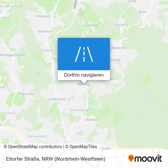 Eitorfer Straße Karte