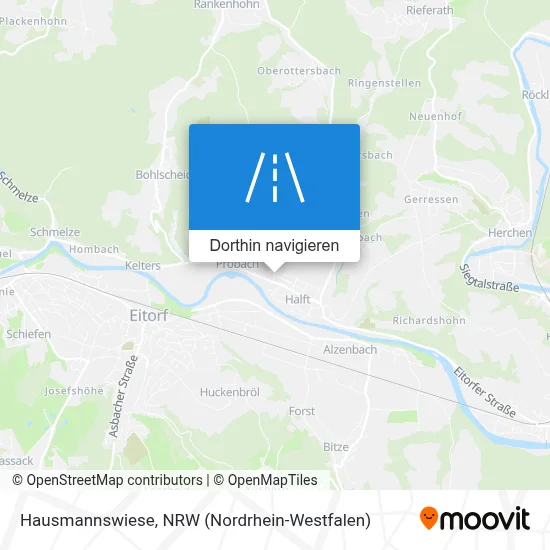 Hausmannswiese Karte