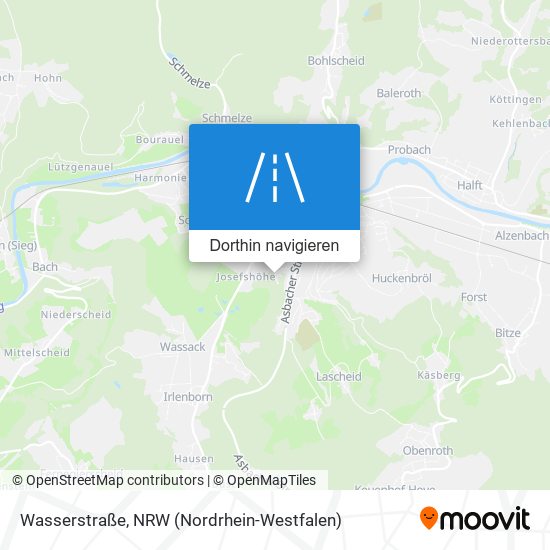 Wasserstraße Karte