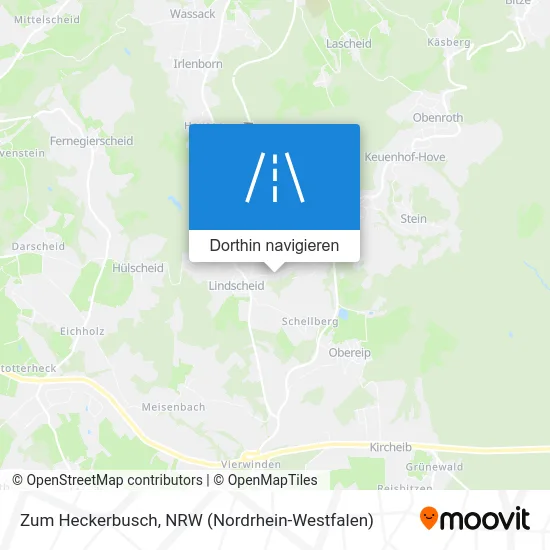 Zum Heckerbusch Karte