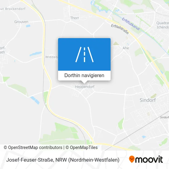 Josef-Feuser-Straße Karte