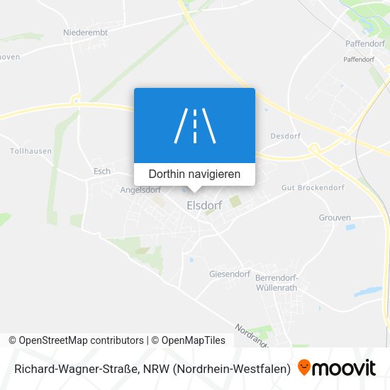Richard-Wagner-Straße Karte