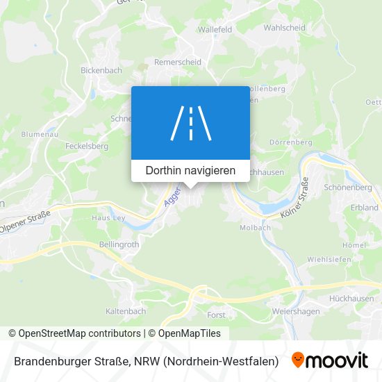 Brandenburger Straße Karte