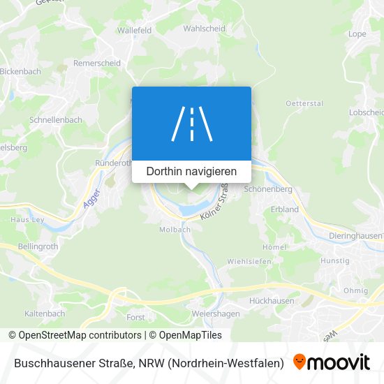 Buschhausener Straße Karte