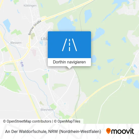 An Der Waldorfschule Karte