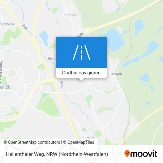 Hellenthaler Weg Karte