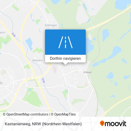 Kastanienweg Karte