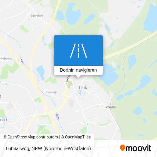 Lubilarweg Karte