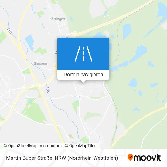 Martin-Buber-Straße Karte