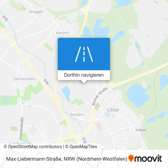 Max-Liebermann-Straße Karte