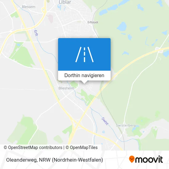 Oleanderweg Karte