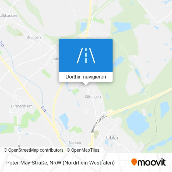 Peter-May-Straße Karte