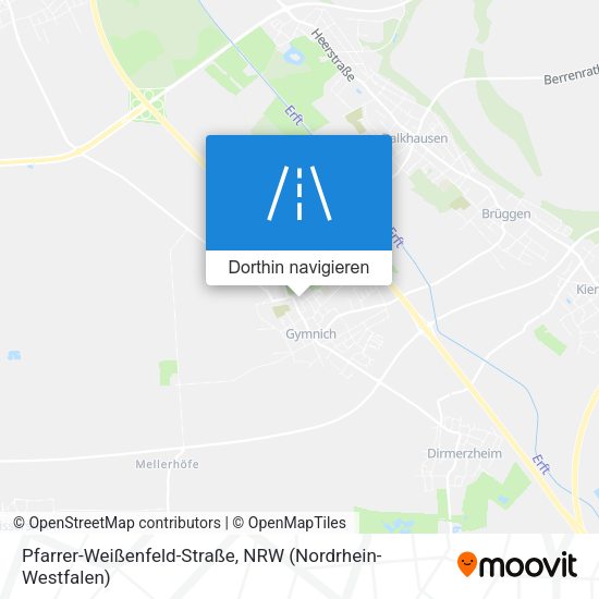 Pfarrer-Weißenfeld-Straße Karte