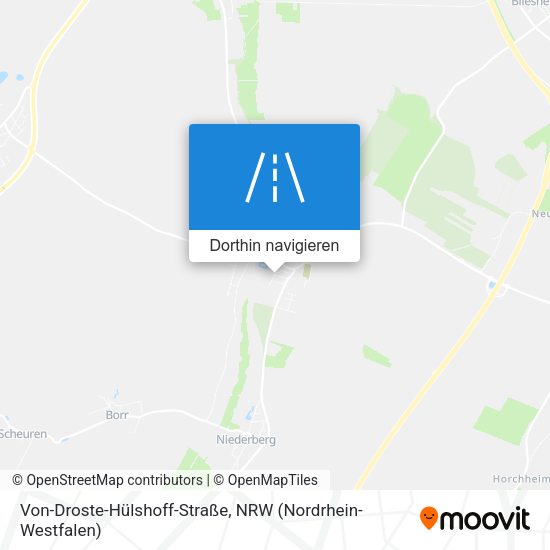 Von-Droste-Hülshoff-Straße Karte