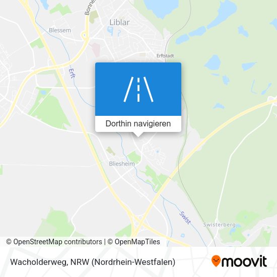 Wacholderweg Karte