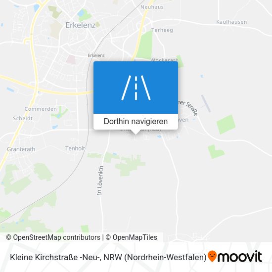 Kleine Kirchstraße -Neu- Karte