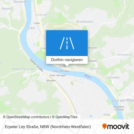 Erpeler Ley Straße Karte