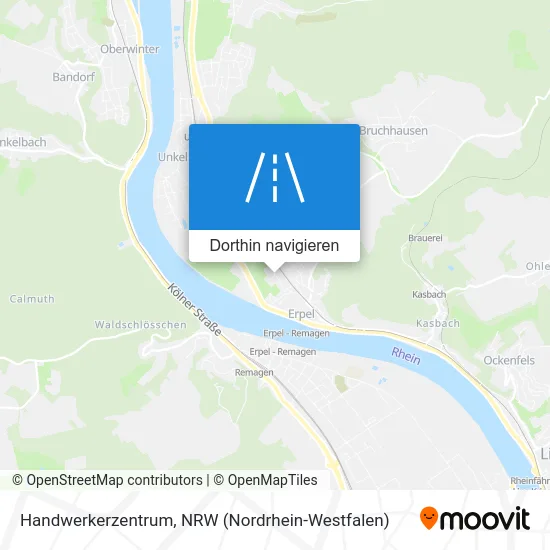 Handwerkerzentrum Karte