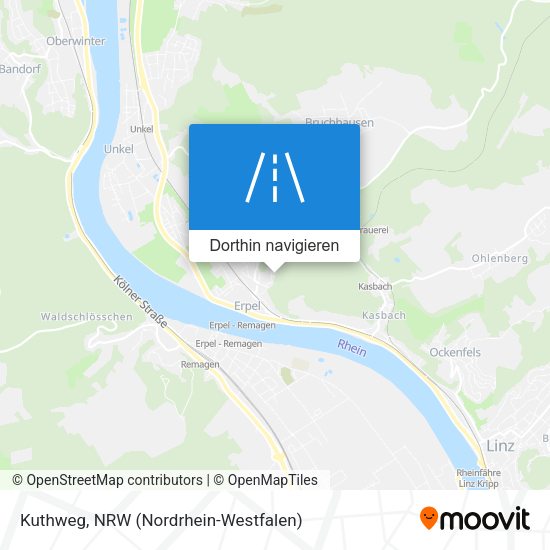 Kuthweg Karte