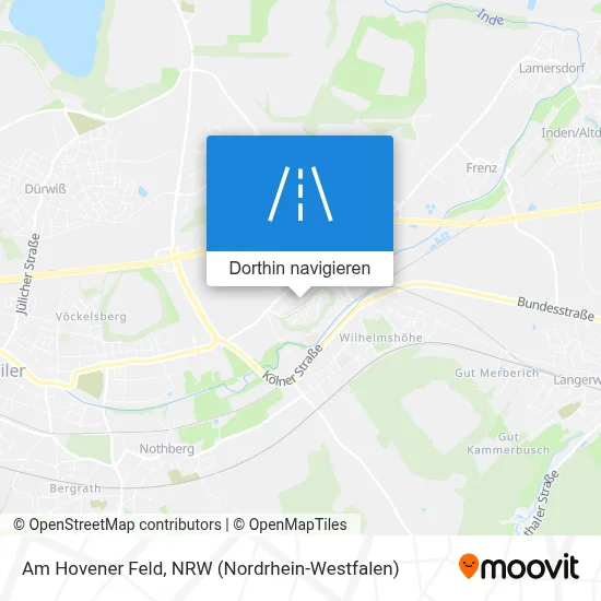 Am Hovener Feld Karte