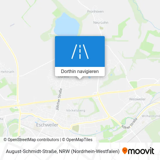 August-Schmidt-Straße Karte