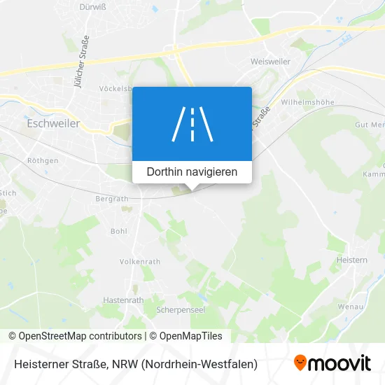 Heisterner Straße Karte