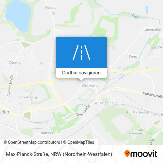 Max-Planck-Straße Karte