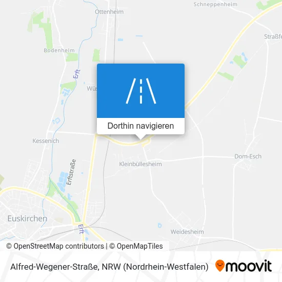 Alfred-Wegener-Straße Karte