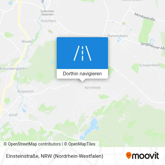 Einsteinstraße Karte