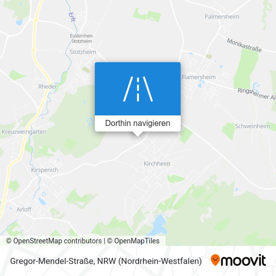 Gregor-Mendel-Straße Karte