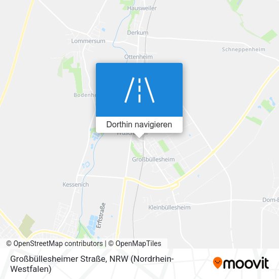 Großbüllesheimer Straße Karte