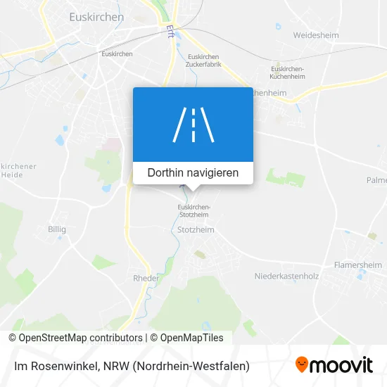 Im Rosenwinkel Karte