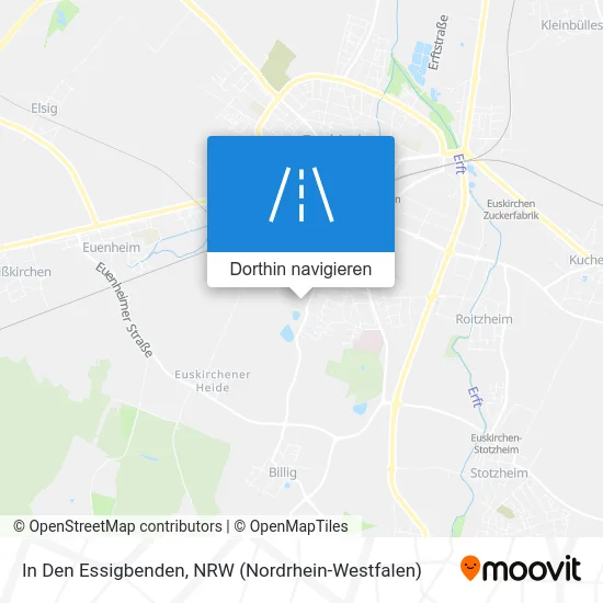 In Den Essigbenden Karte