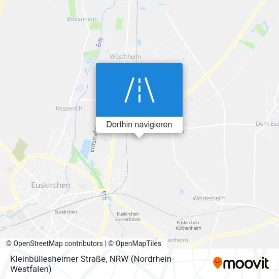 Kleinbüllesheimer Straße Karte