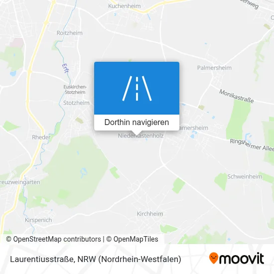 Laurentiusstraße Karte