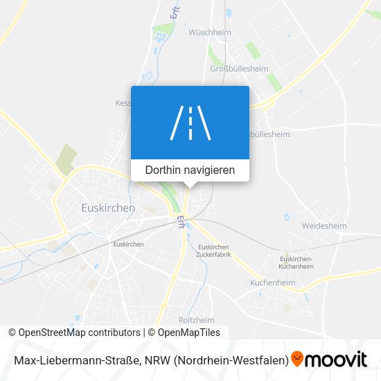 Max-Liebermann-Straße Karte