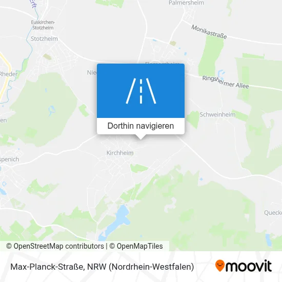 Max-Planck-Straße Karte