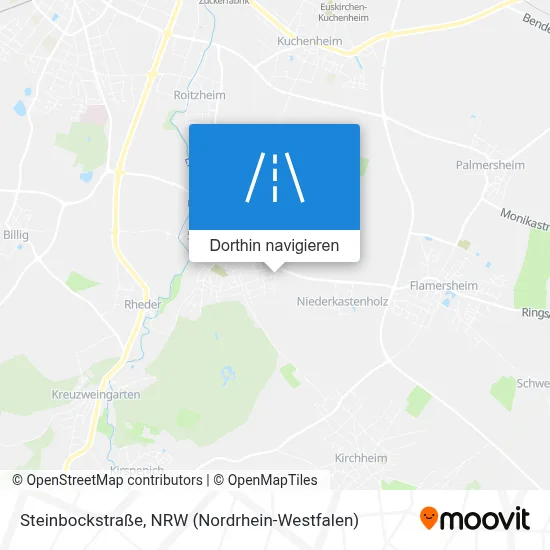 Steinbockstraße Karte