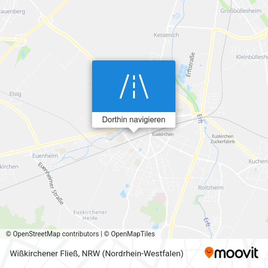 Wißkirchener Fließ Karte
