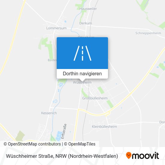 Wüschheimer Straße Karte