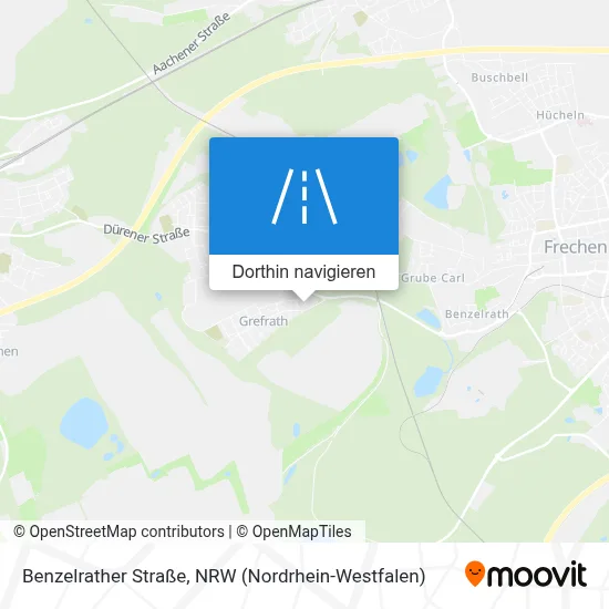 Benzelrather Straße Karte