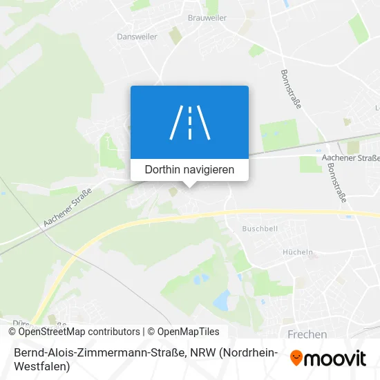 Bernd-Alois-Zimmermann-Straße Karte