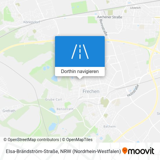 Elsa-Brändström-Straße Karte