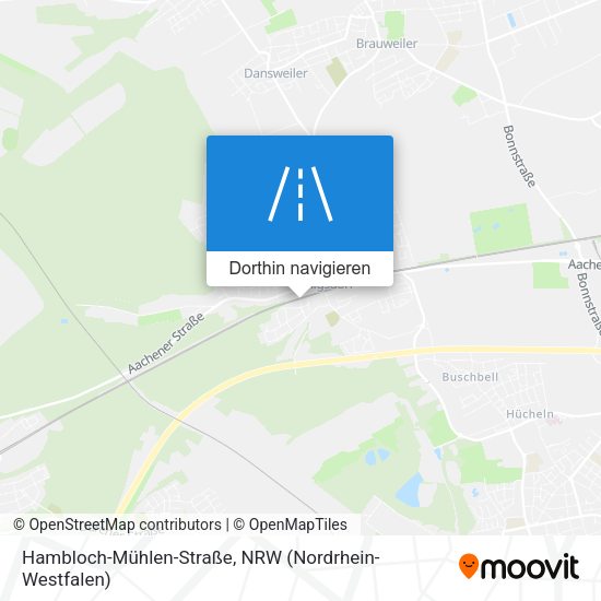 Hambloch-Mühlen-Straße Karte