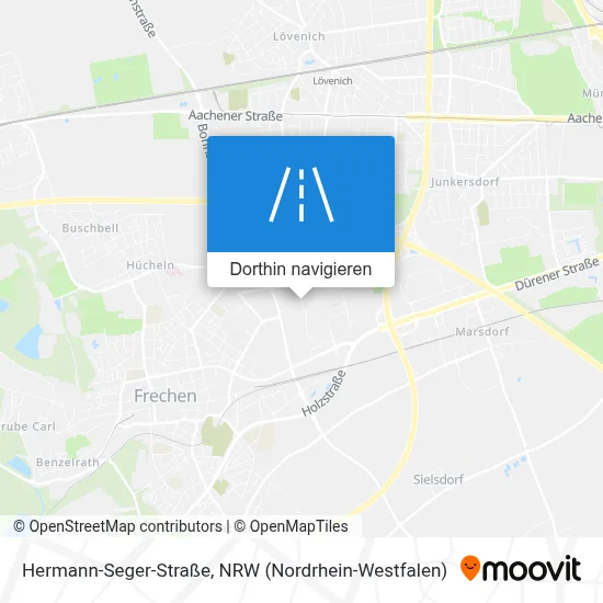Hermann-Seger-Straße Karte