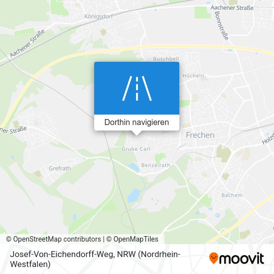 Josef-Von-Eichendorff-Weg Karte